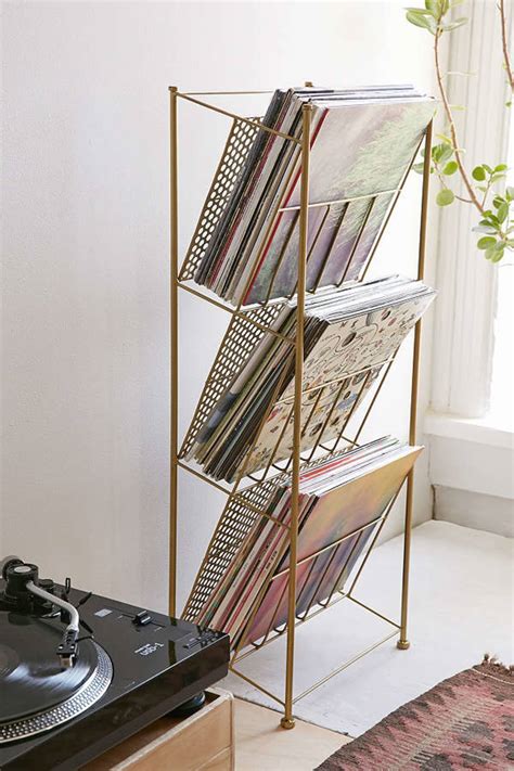 metal house to house record holder|vinyl record storage shelves.